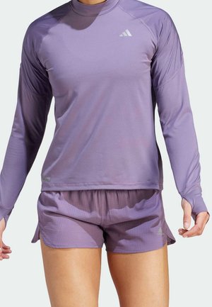 Langærmet T-shirt - purple