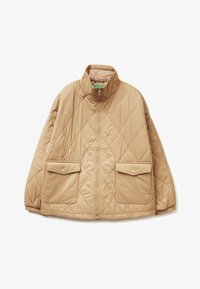 United Colors of Benetton QUILTED Jas beige1