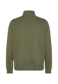 Clean Cut Copenhagen PATRICK HALF-ZIP  - Felpa - army green