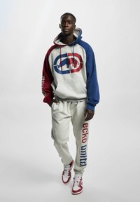 ecko unltd. Felpa con cappuccio - grey red blue