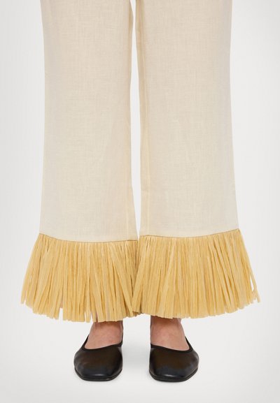 Sleeper CRUSOE PANTS - Hlače - white asparagus