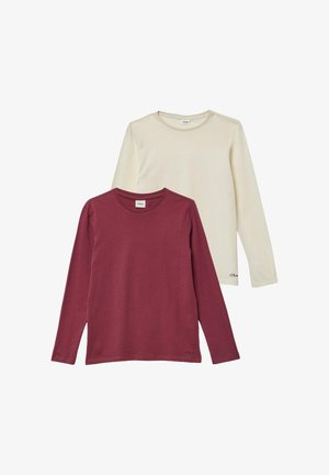 2 PACK - Ilgarankovis viršutinės dalies drabužis - creme