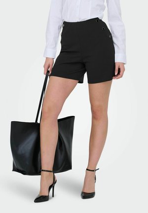 JDY GEGGO NORMAL GESCHNITTEN - Shorts - black