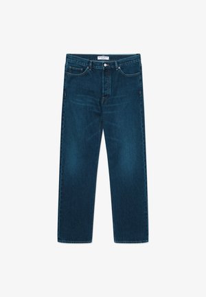 WOOD WOOD WW TYPE 2 DENIM STRAIGHT LEG - Sirgete säärtega teksad - dark ocean