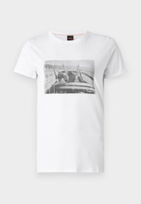 ELOGO PRINT - T-shirts med print - white