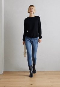 Marc O'Polo LONGSLEEVE ROUND NECK - Džemper - black