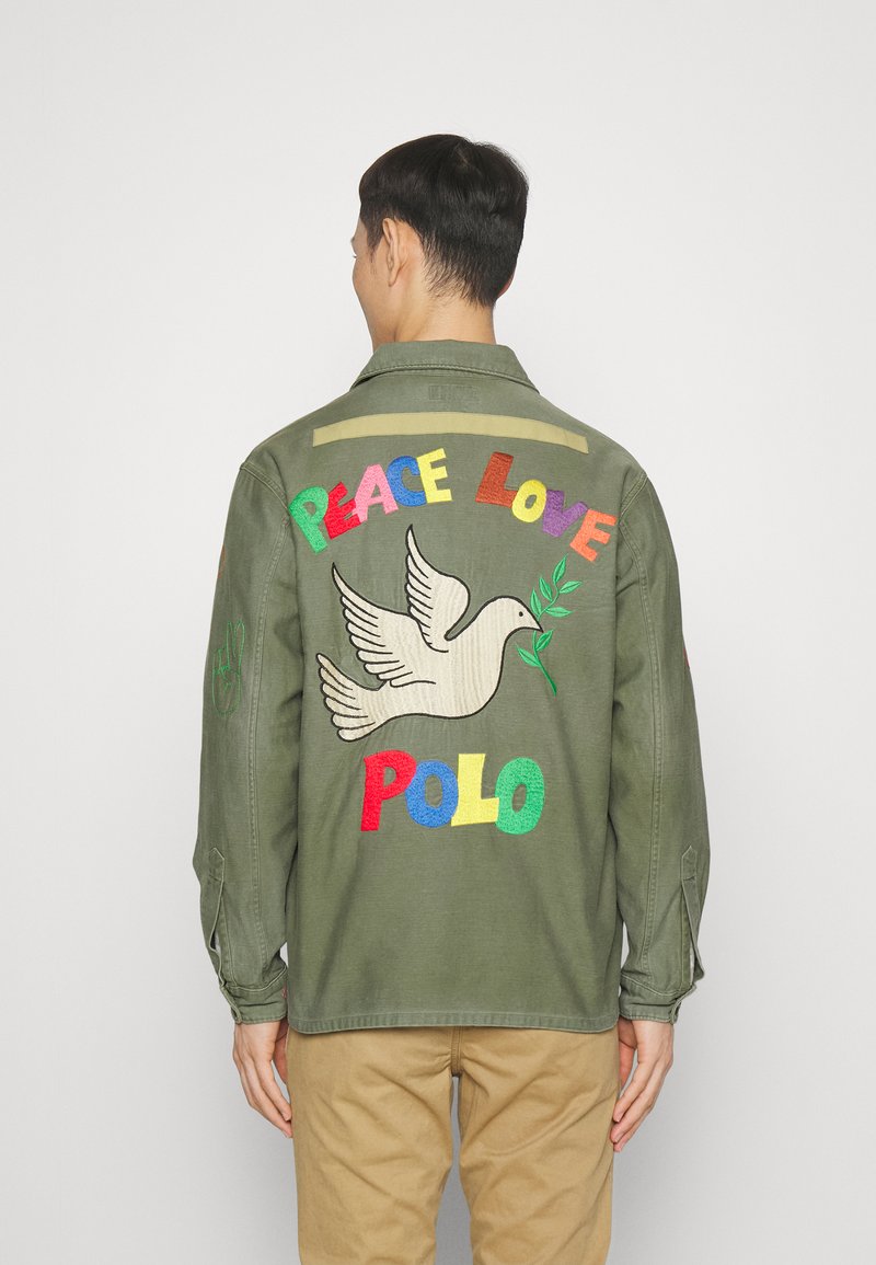 Polo Ralph Lauren LONG SLEEVE SPORT - Hemd - Khaki/khaki - Zalando.ch