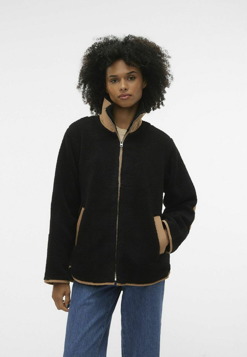Vero Moda VMLUNE - Flīsa jaka - black
