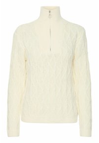 BYOTINKA HALFZIP JUMPER - Pulover - marshmallow