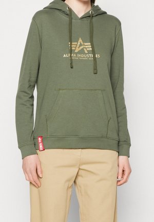 Hoodie - dark green