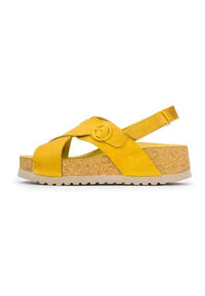Yokono, VELEZ  - Sandali con plateau - amarillo