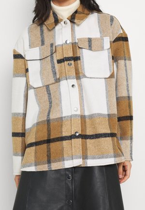 Halflange jas - off-white