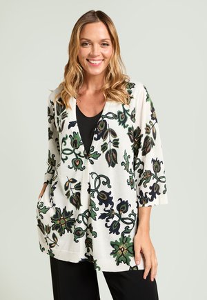 Luisa Viola, CARDIGAN STAMPATO - Gilet - verde