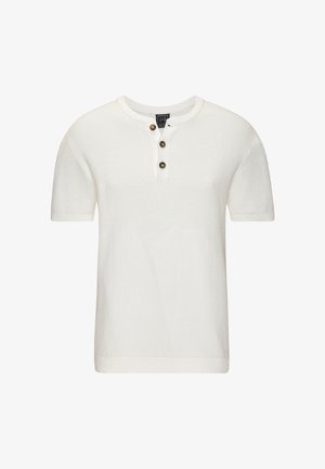 john devin, KURZARMSHIRT - T-Shirt basic - offwhite