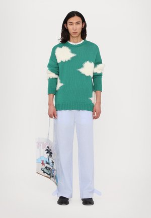 CLOUD SWEATER UNISEX - Vesta - dark green