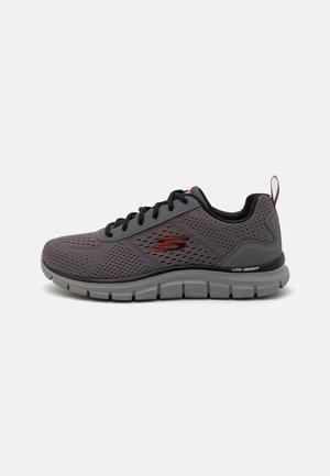 TRACK - Trainers - charcoal mesh/synthetic/orange trim