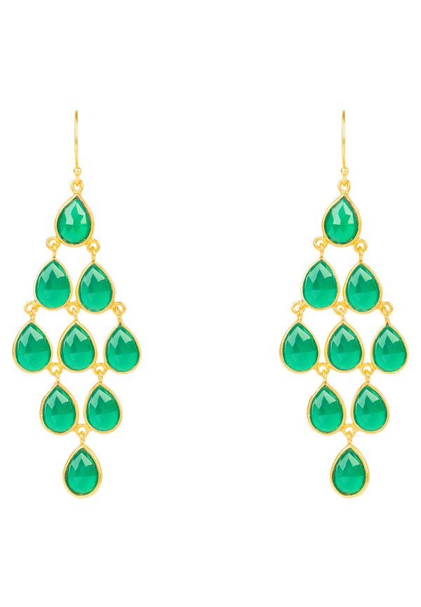 Earrings - vert