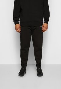 Calvin Klein MICRO LOGO JOGGER - Træningsbukser - black