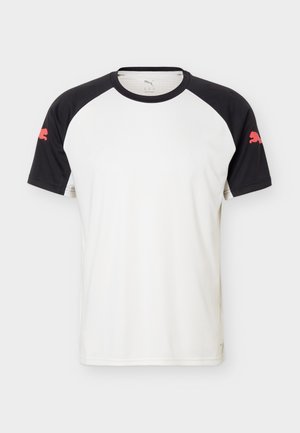 Puma, INDIVIDUALLIGA - Sport T-Shirt - sugared almond/ultra red/black