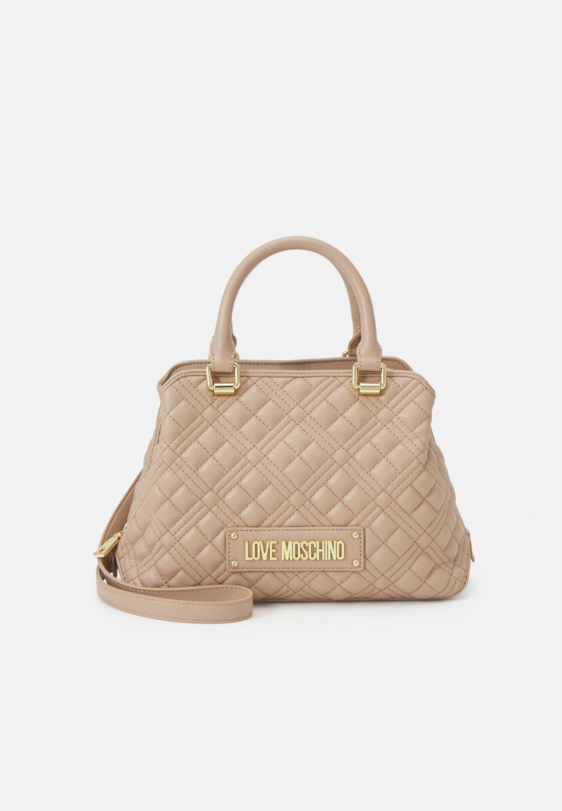 Love Moschino QUILTED BAG Across body bag taupe Zalando.ie