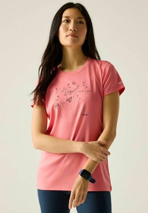 Regatta, REGATTA FINGAL SHORT SLEEVED T-SHIRTS - Camiseta deportiva - peach pink
