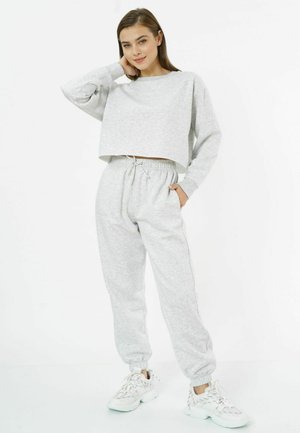 PASTEL - Jogginghose - grey marl