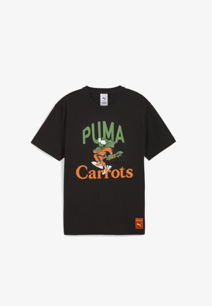 CARROTS GRAPHIC - Nyomott mintás póló - black