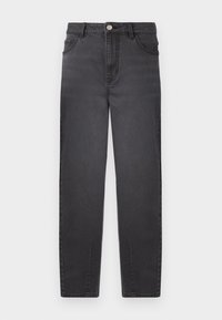 Wide leg - black denim