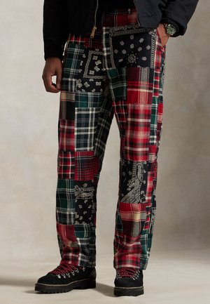 POLO PREPSTER PATCHWORK EASY PANT - Trousers - black