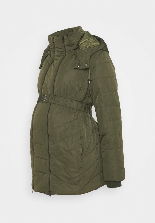 2 IN 1 PUFFER - Cappotto invernale - khaki
