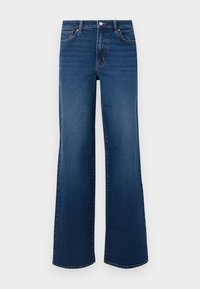 ONLMADISON  - Wide leg - dark blue denim
