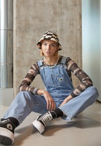 Carhartt WIP OVERALL STRAIGHT - Jeans Latzhosen - blue