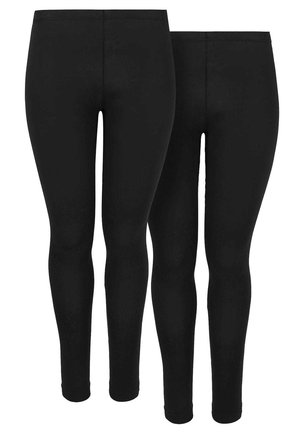 Yours Clothing 2 PACK - Spodnie legginsy