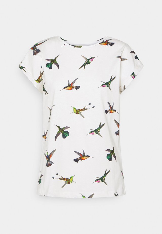 VISBY HUMMINGBIRDS - T-shirt print - off-white