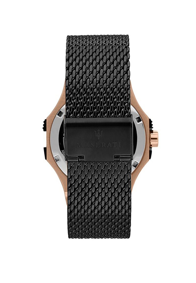 Maserati POTENZA Uhr matt schwarz schwarz/schwarz