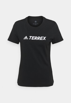 TERREX CLASSIC LOGO - T-shirts med print - black