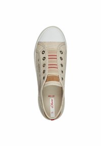 s.Oliver SNEAKER - Jalga libistatavad jalanõud - beige