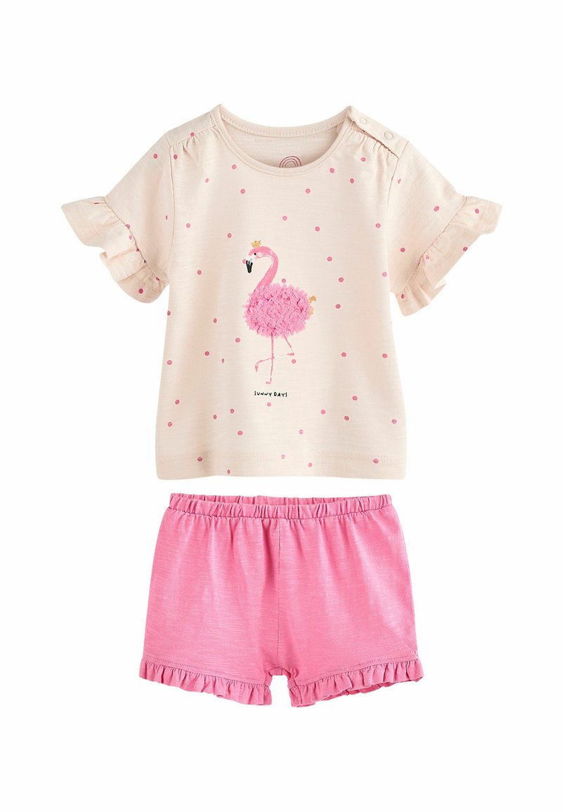 Next 2 PIECE SET  REGULAR FIT - Shortsit - pink flamingo