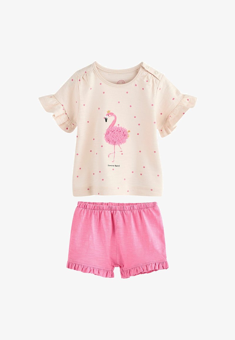 Next 2 PIECE SET REGULAR FIT - Šortky - pink flamingo