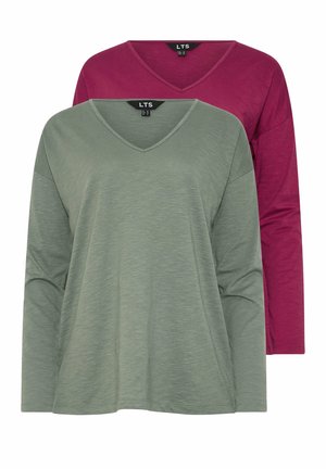 2 PACK - Långärmad tröja - pink