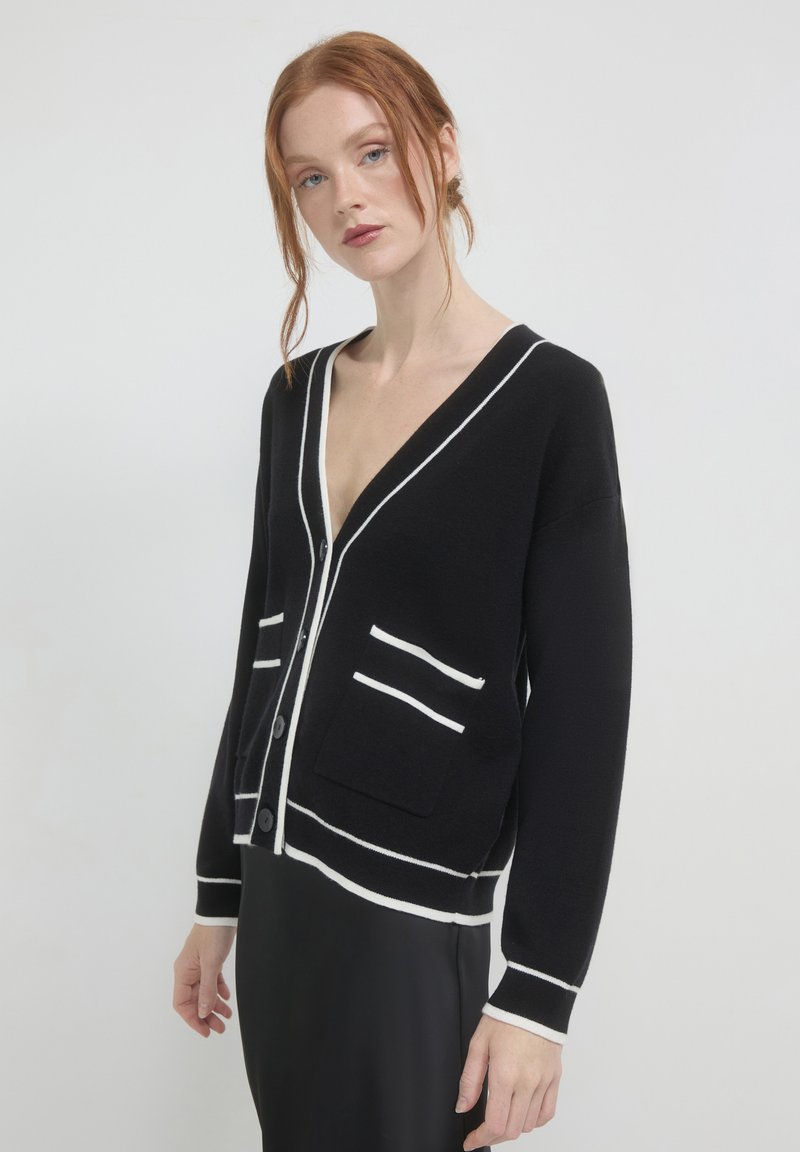 Calliope Strickjacke - nero