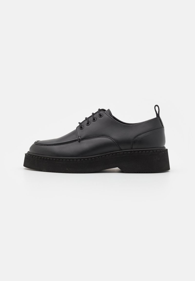 Zign Studio - LEATHER - Lace-ups - black, Enlarge