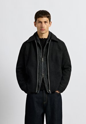 Burocs, ZIPPED JACKET - Light jacket - black