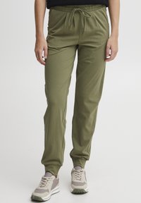 Oxmo - OXODETTE - Tracksuit bottoms - olivine Thumbnail Image 1