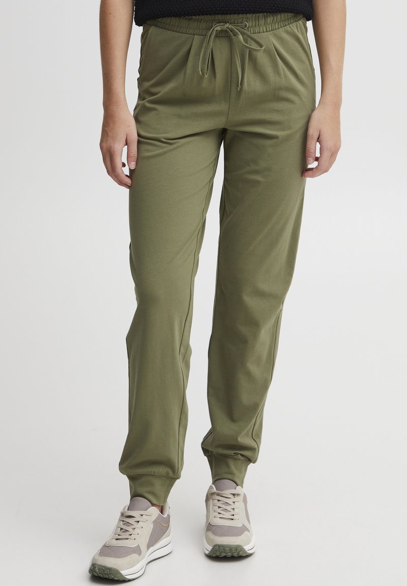 Oxmo - OXODETTE - Tracksuit bottoms - olivine, Enlarge