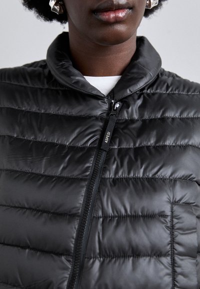 ASPESI GILET WENDY - Strukirani kaput - nero