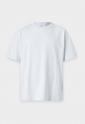 Hollister Co., BOXY  - T-Shirt basic - light blue
