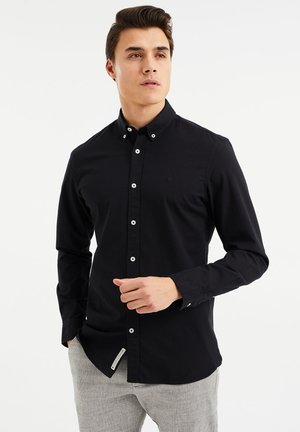 SLIM FIT - Camicia - black