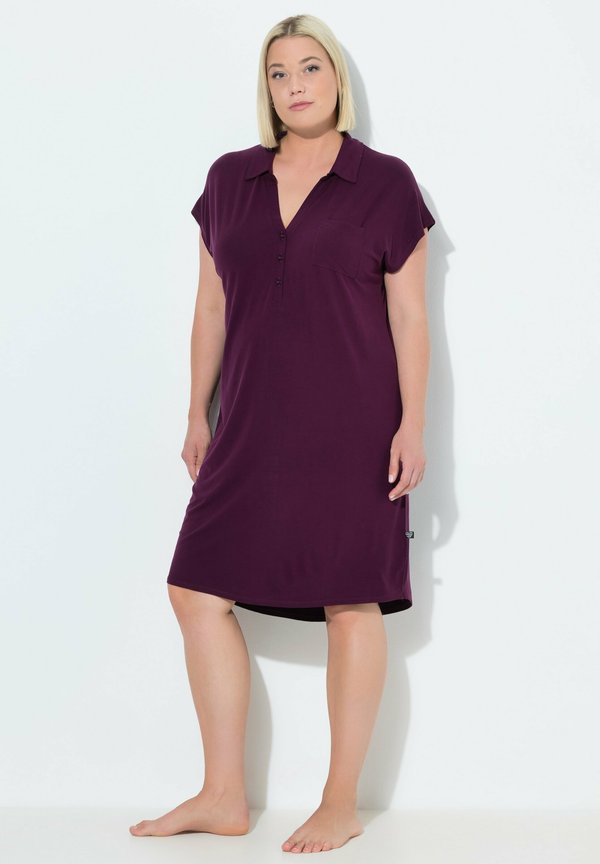 COLLARED CAP SLEEVE - Nachthemd