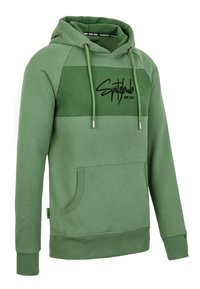 Spitzbub Felpa con cappuccio - green